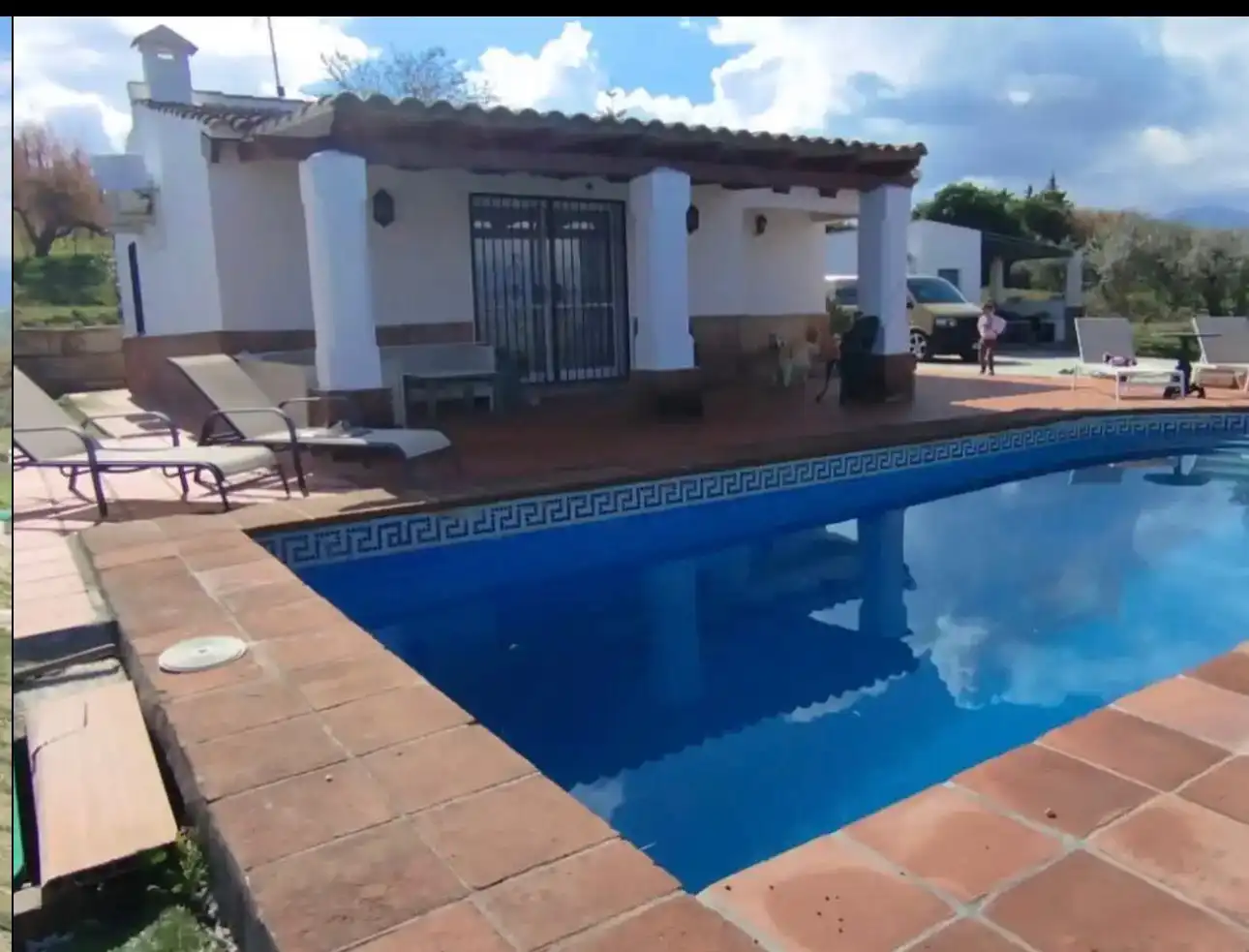 Schwimmbecken von Country house zur Miete in Coín mit Privatgarten, Schwimmbad und Möbliert