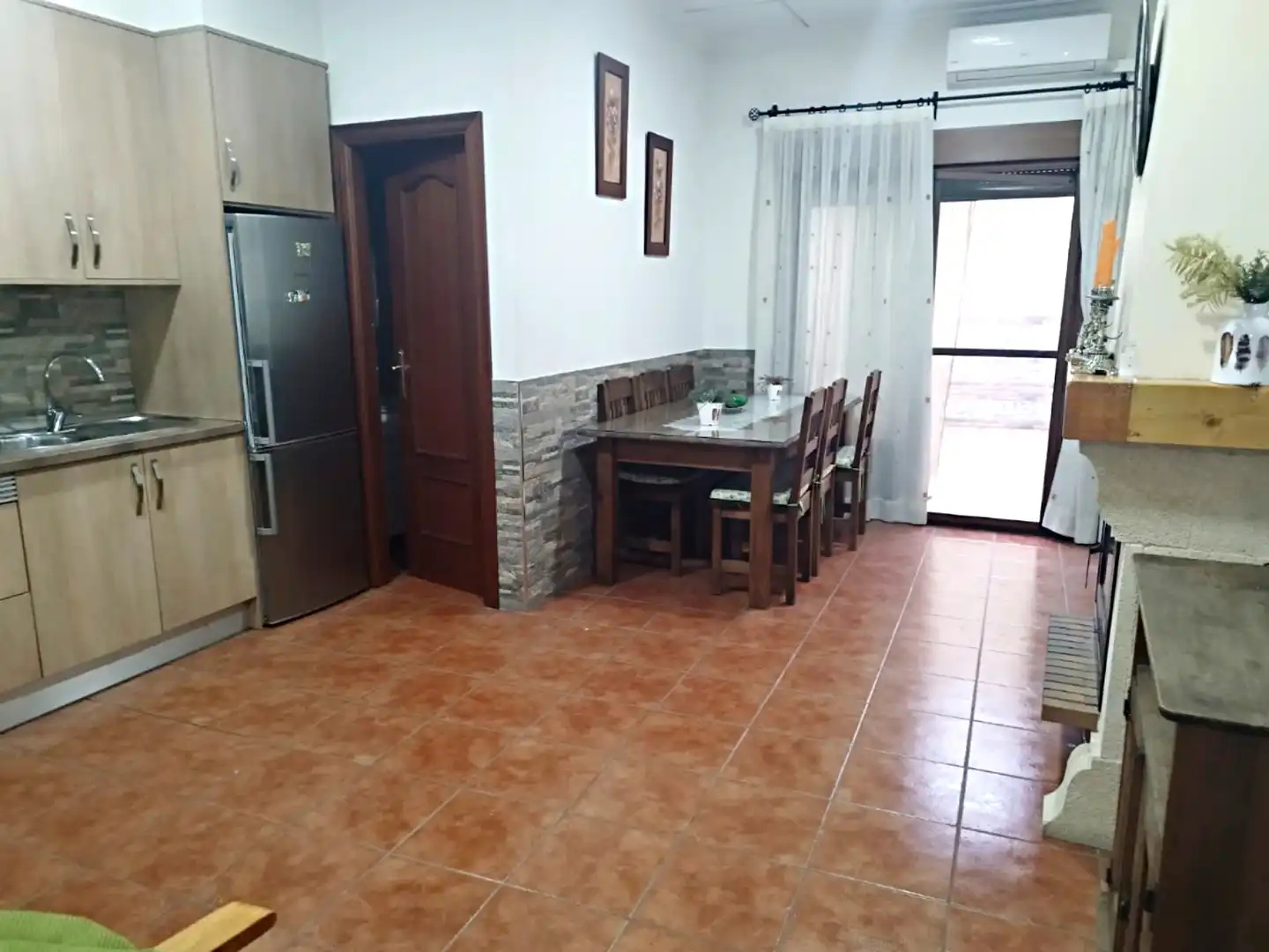Menjador de Casa o xalet en venda en Almodóvar del Campo amb Aire condicionat, Terrassa i Balcó