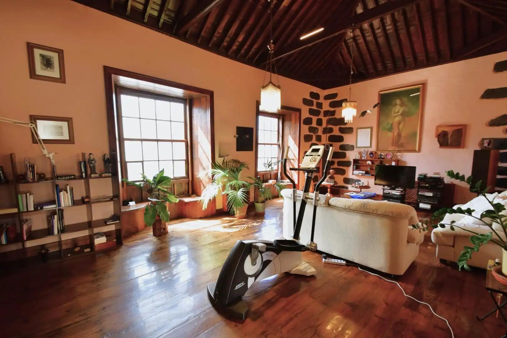 Sala de estar de Casa o chalet de alquiler en San Cristóbal de la Laguna con Jardín privado, Terraza y Trastero