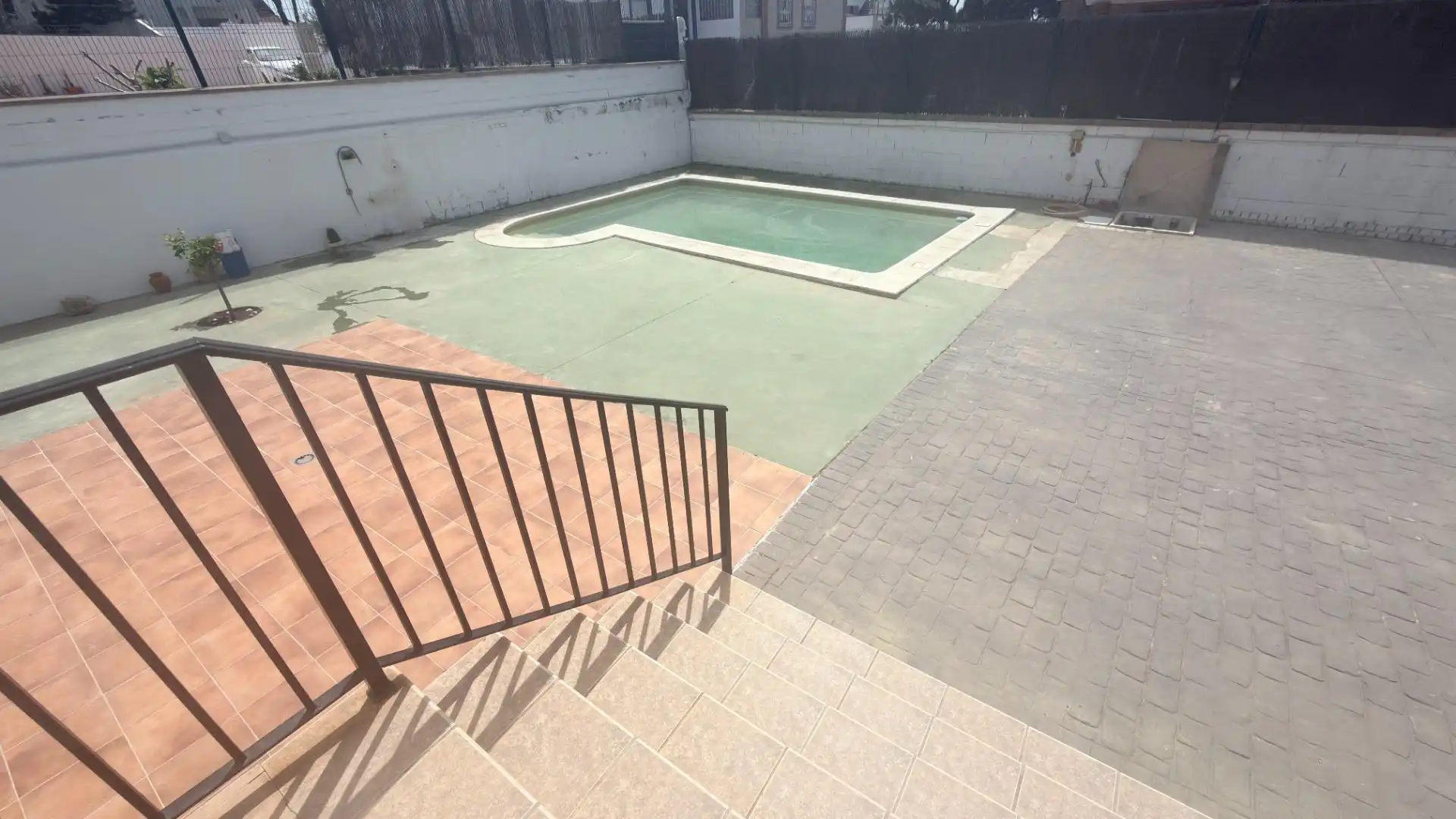 Piscina de Casa adosada en venta en Mazagón con Aire acondicionado, Trastero y Piscina