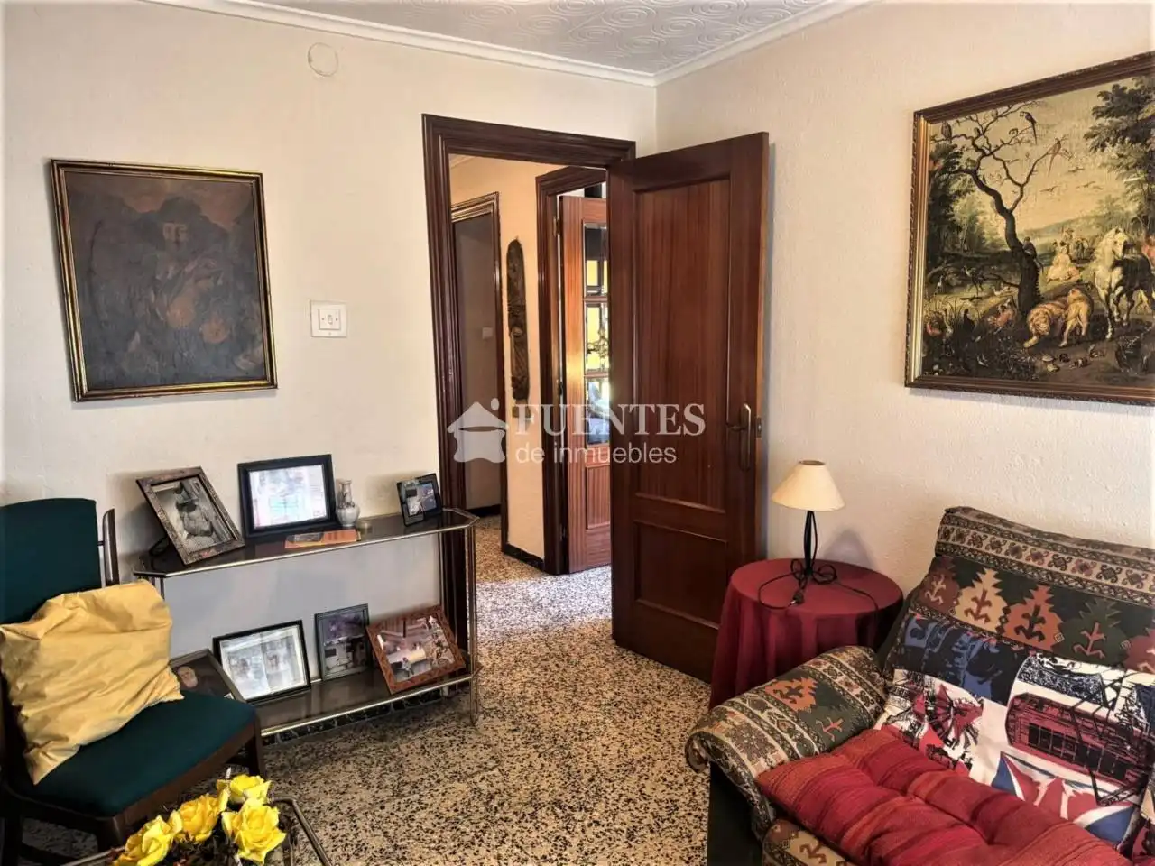 Sala d'estar de Pis en venda en Alicante / Alacant amb Aire condicionat i Balcó