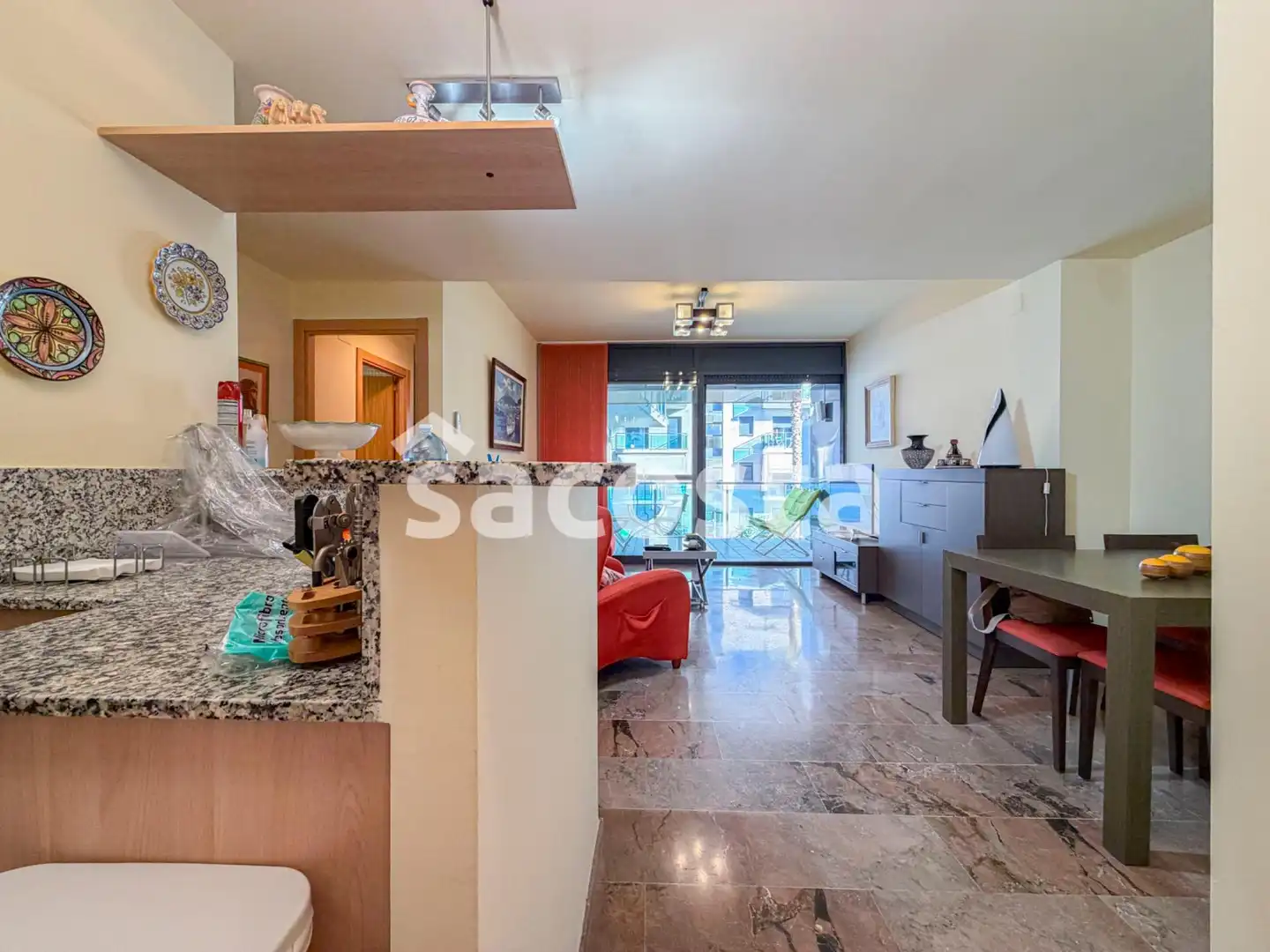 Living room of Flat for sale in Lloret de Mar  with Air Conditioner, Heating and Private garden