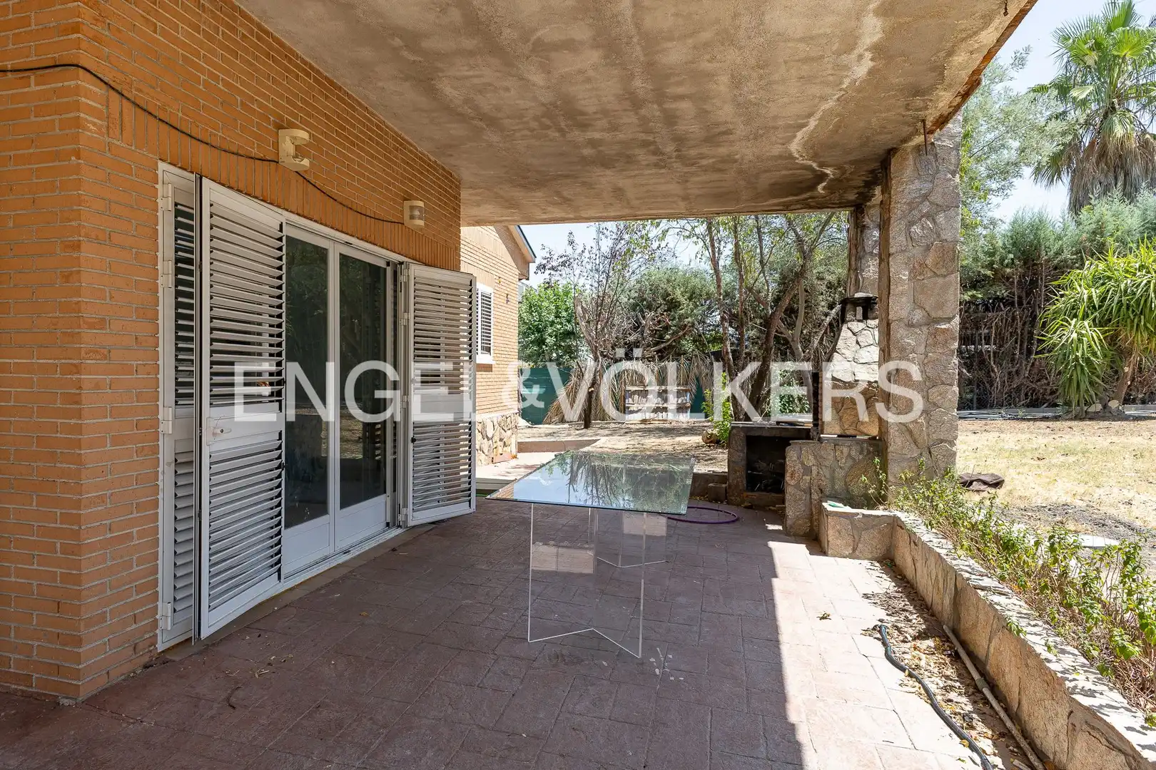Terraza de Casa o chalet en venta en Móstoles con Calefacción, Jardín privado y Parquet