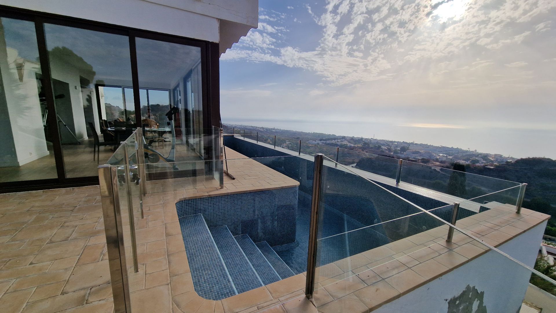 Swimming pool of House or chalet for sale in Mojácar  with Air Conditioner, Heating and Private garden