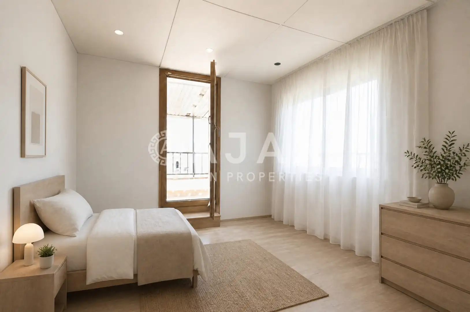 Habitación de Ático en venta en Barcelona con Aire acondicionado, Calefacción y Terraza