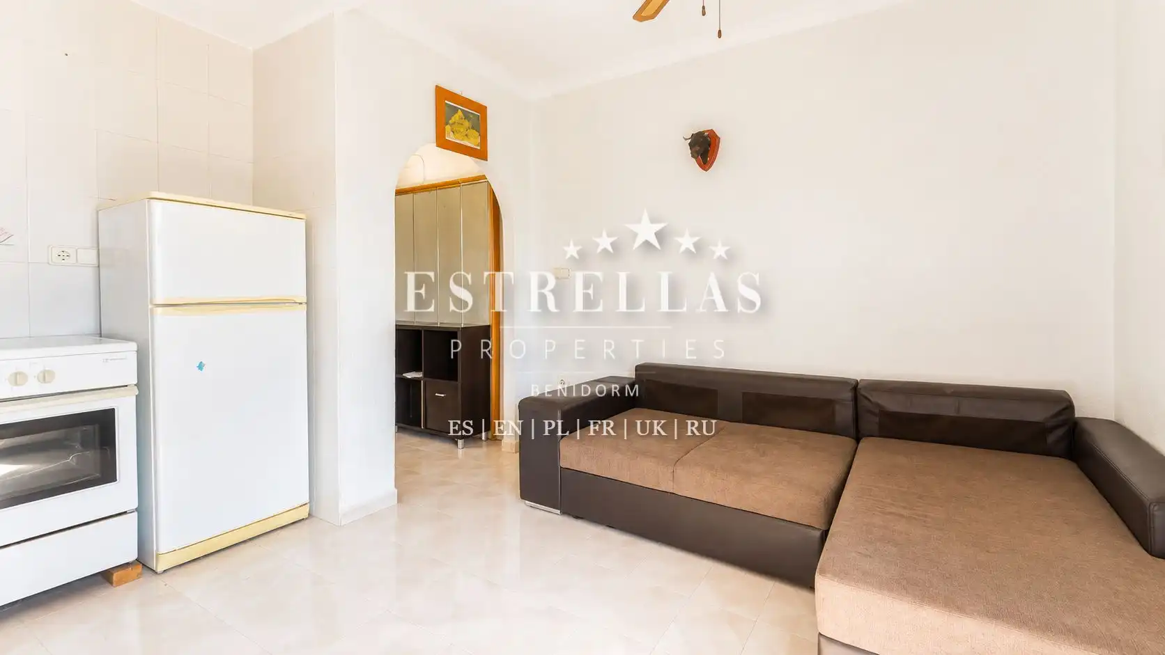 Dormitori de Apartament en venda en L'Alfàs del Pi amb Aire condicionat, Jardí privat i Terrassa