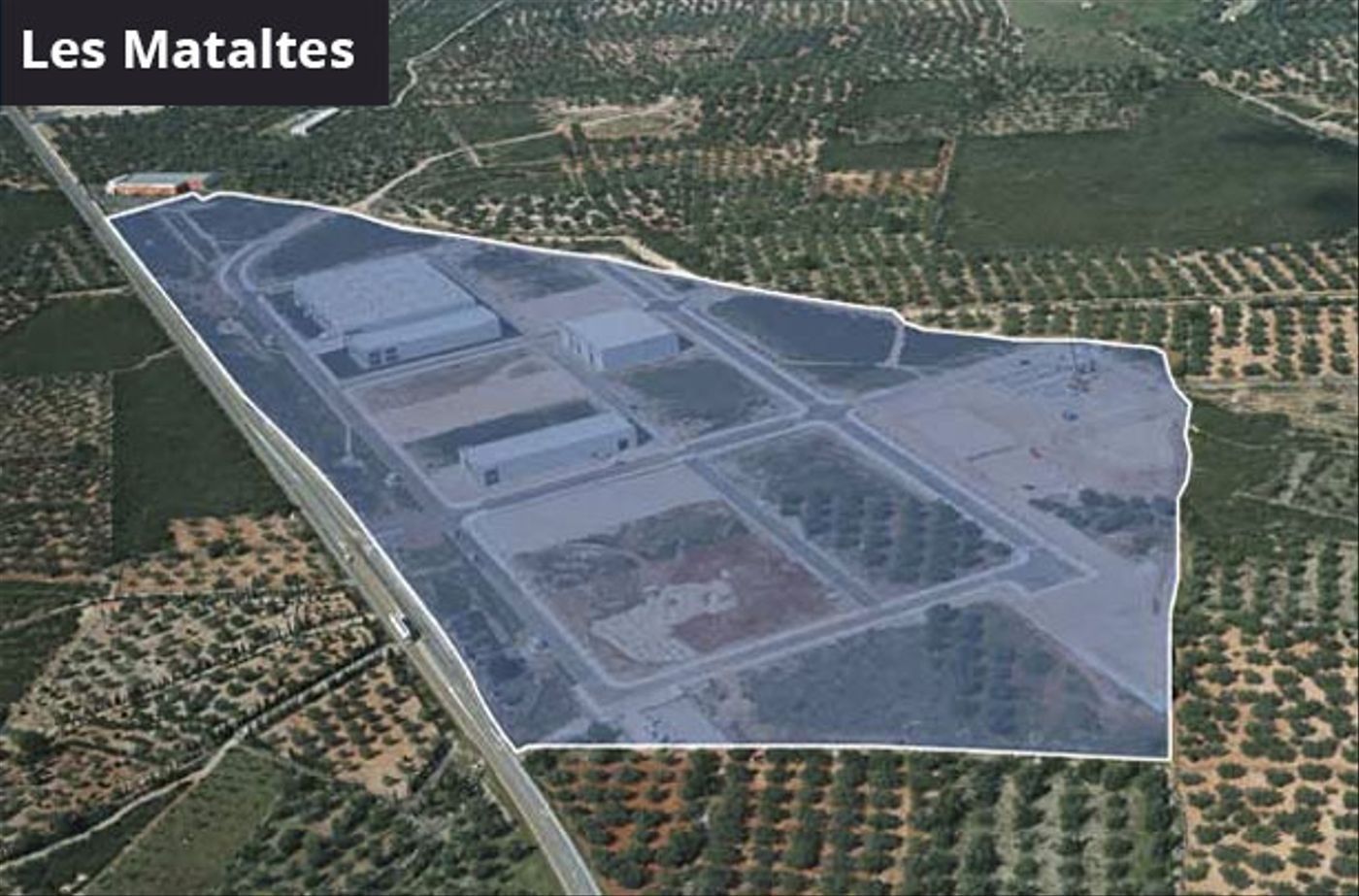 Vista exterior de Terreno industrial en venta en La Sénia