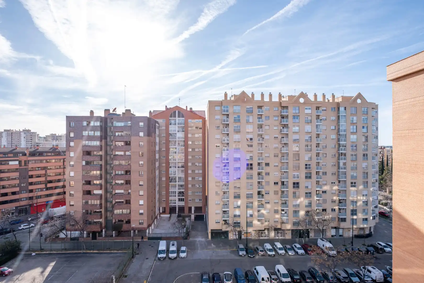 Exterior view of Flat for sale in Zaragoza  with Heating, Terrace and Storage room