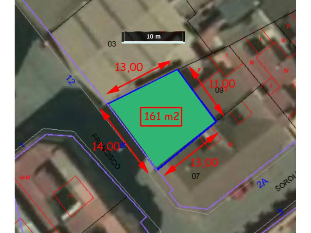 Residential land for sale in Francisco Cossio