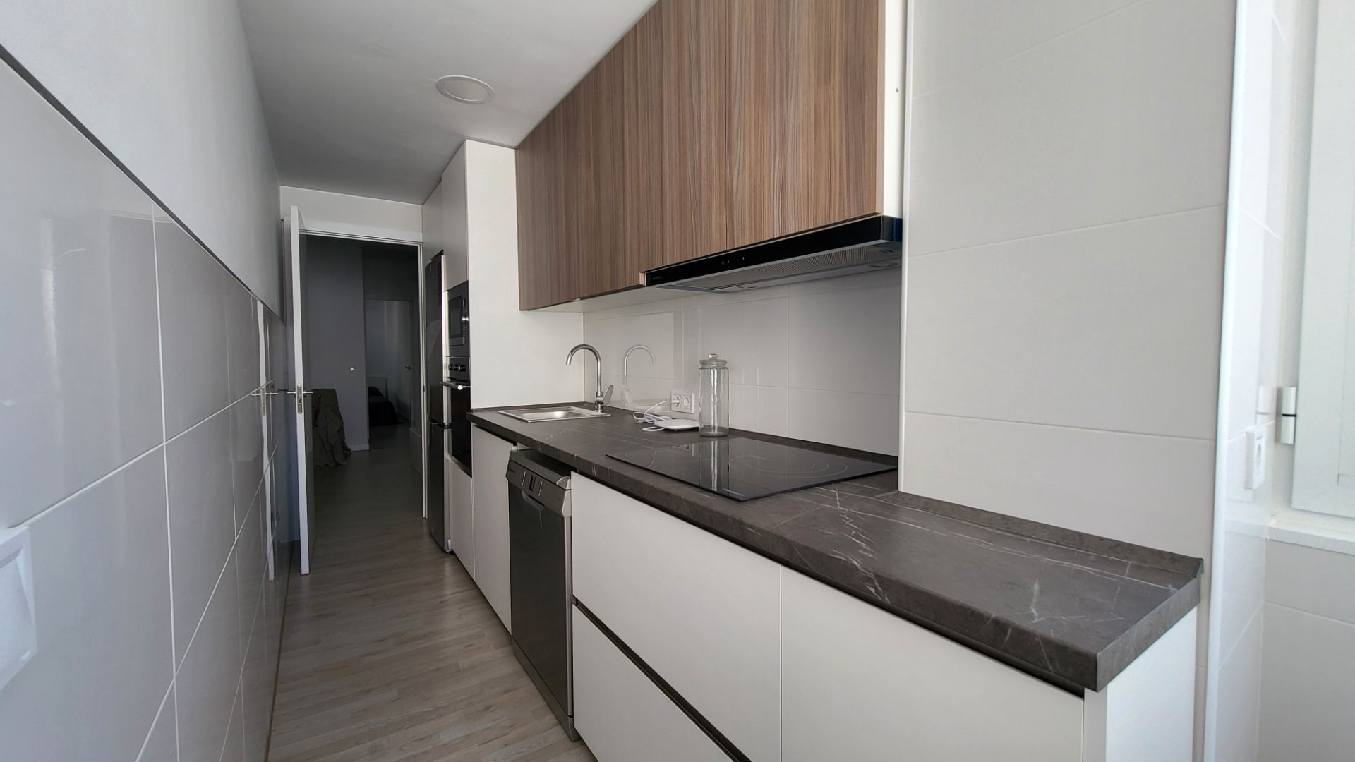 Kitchen of Flat to rent in Málaga Capital  with Air Conditioner, Furnished and Oven
