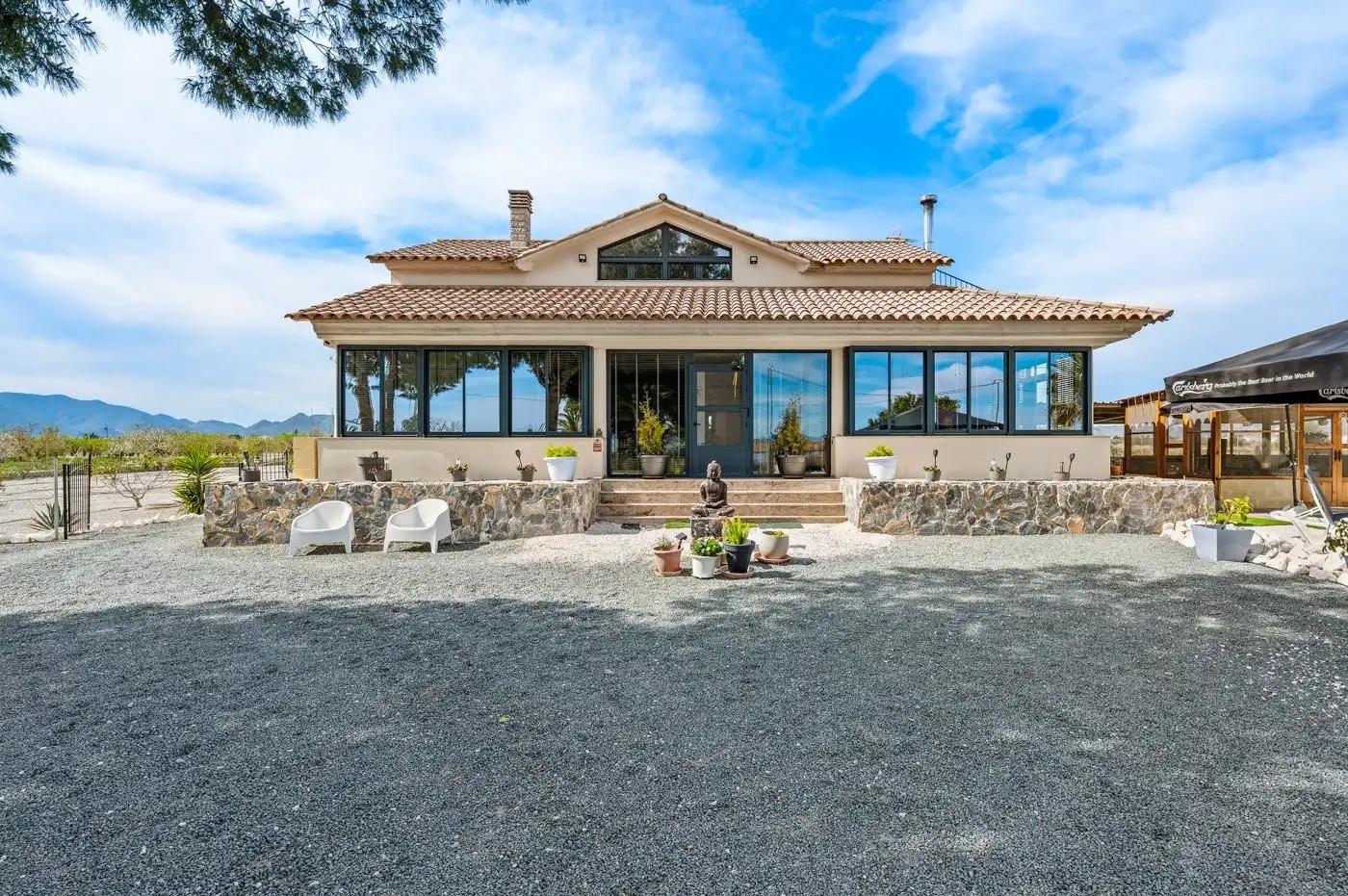 Vista exterior de Finca rústica en venta en Murcia con Terraza, Trastero y Piscina