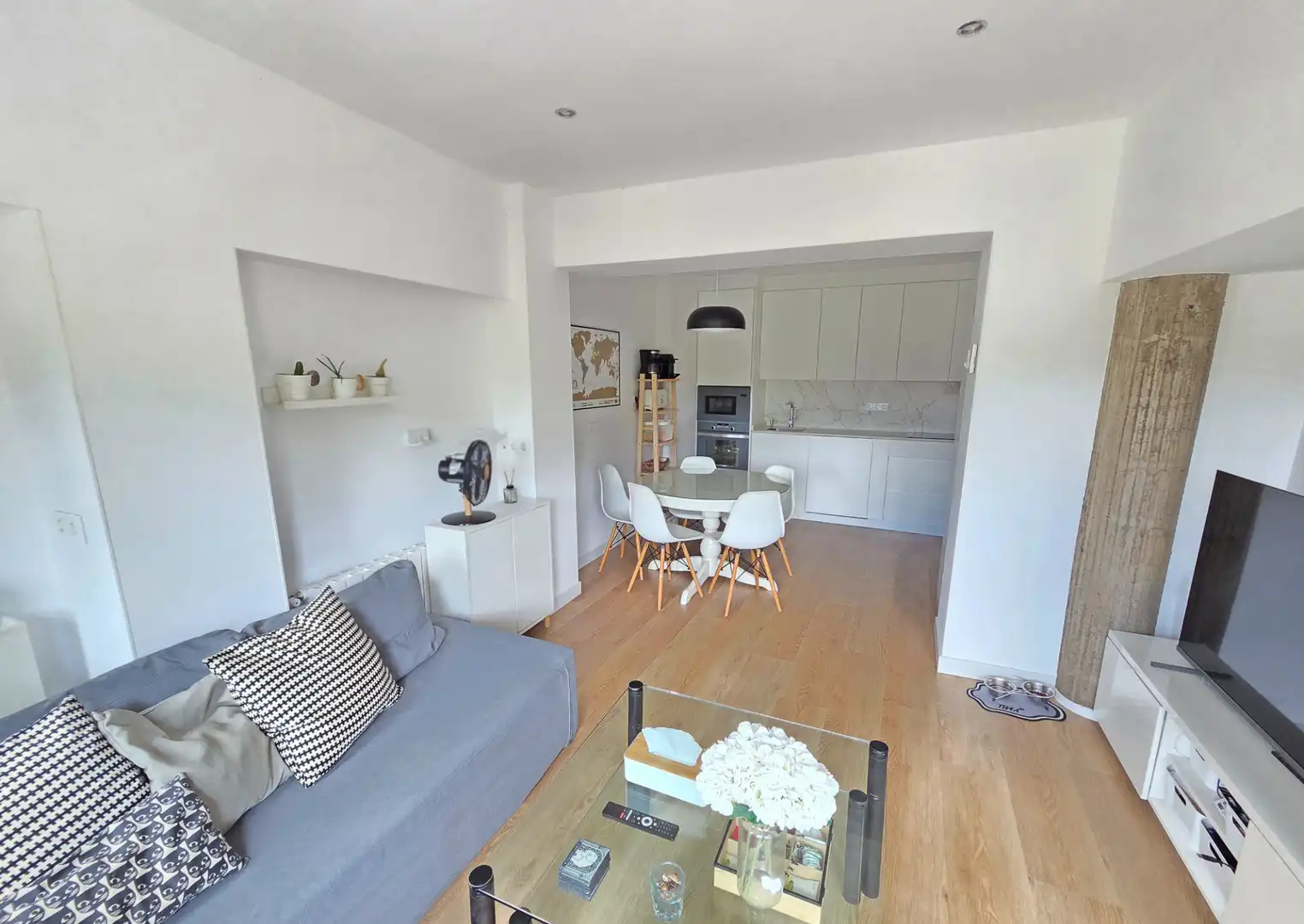 Sala de estar de Piso en venta en Durango con Calefacción, Trastero y Amueblado