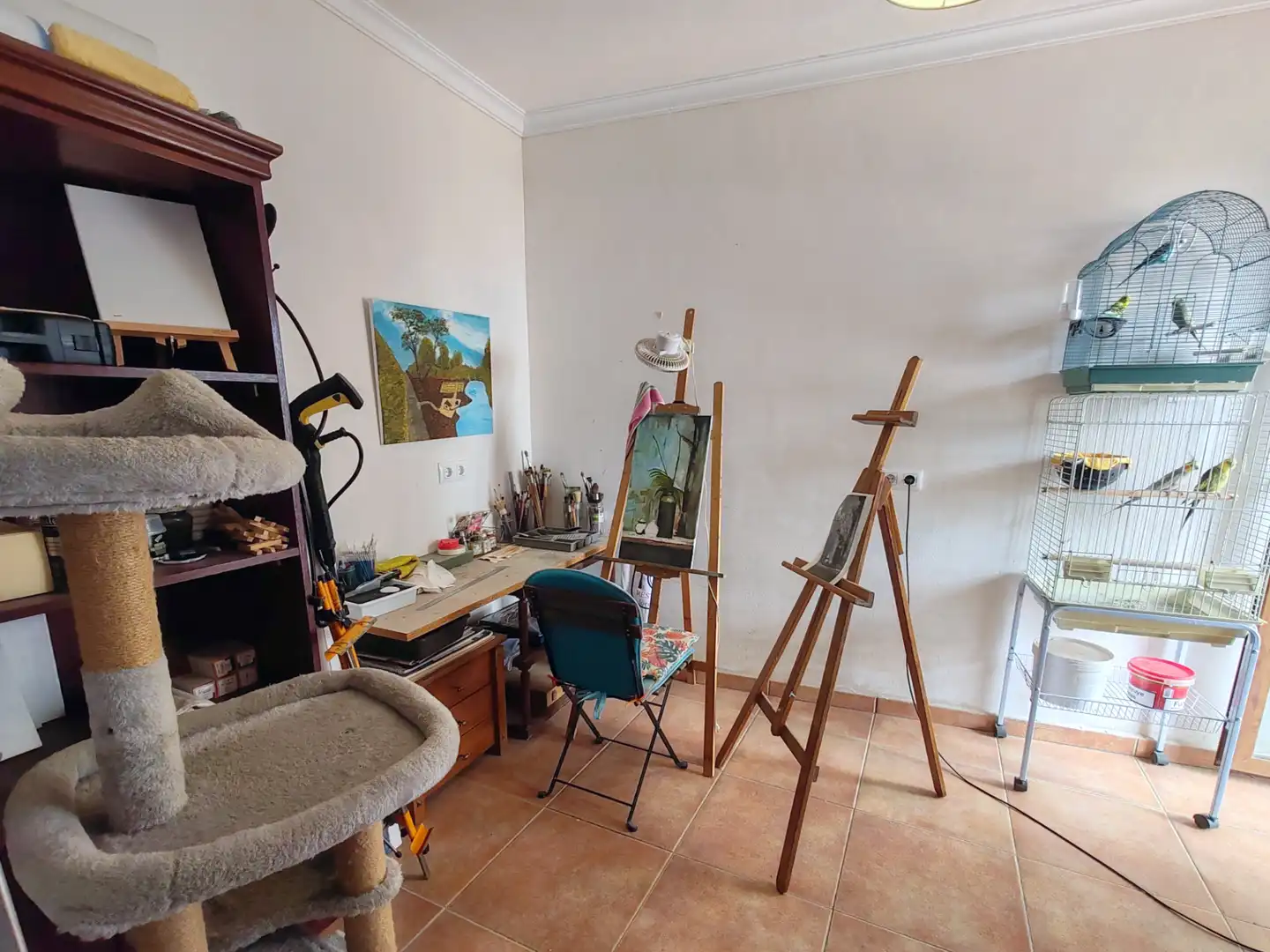 Sala de estar de Casa o chalet en venta en Huércal-Overa con Aire acondicionado, Jardín privado y Terraza