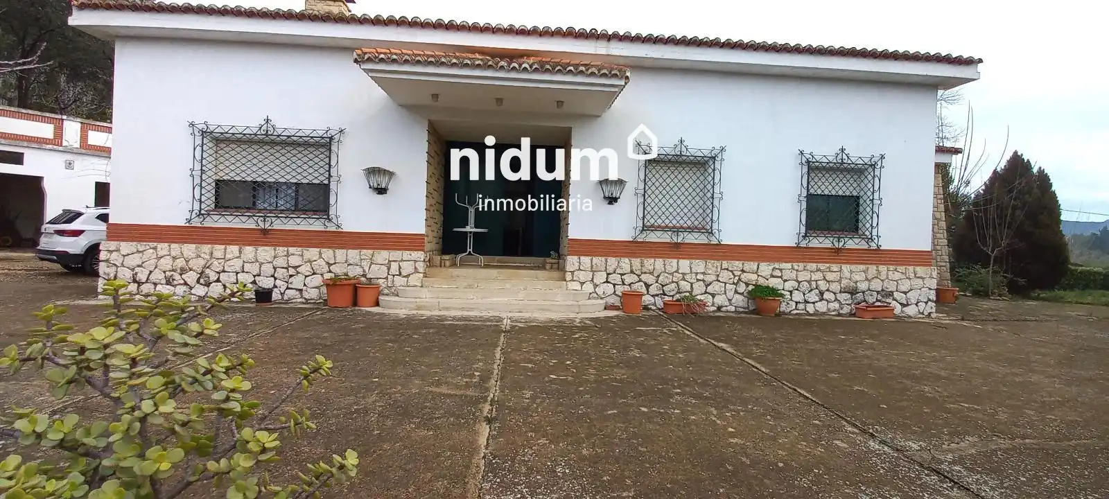 Vista exterior de Casa o xalet en venda en Xàtiva amb Aire condicionat, Traster i Piscina