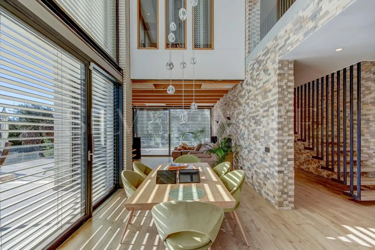 Comedor de Casa o chalet en venta en Begues con Aire acondicionado, Calefacción y Jardín privado