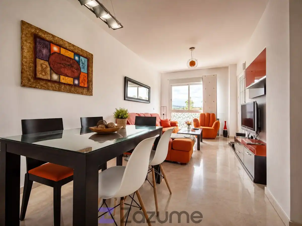 Comedor de Piso de alquiler en Málaga con Aire acondicionado, Calefacción y Terraza