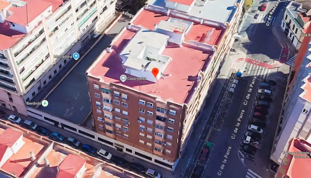 Vista exterior de Piso en venta en Valencia con Aire acondicionado, Amueblado y Horno