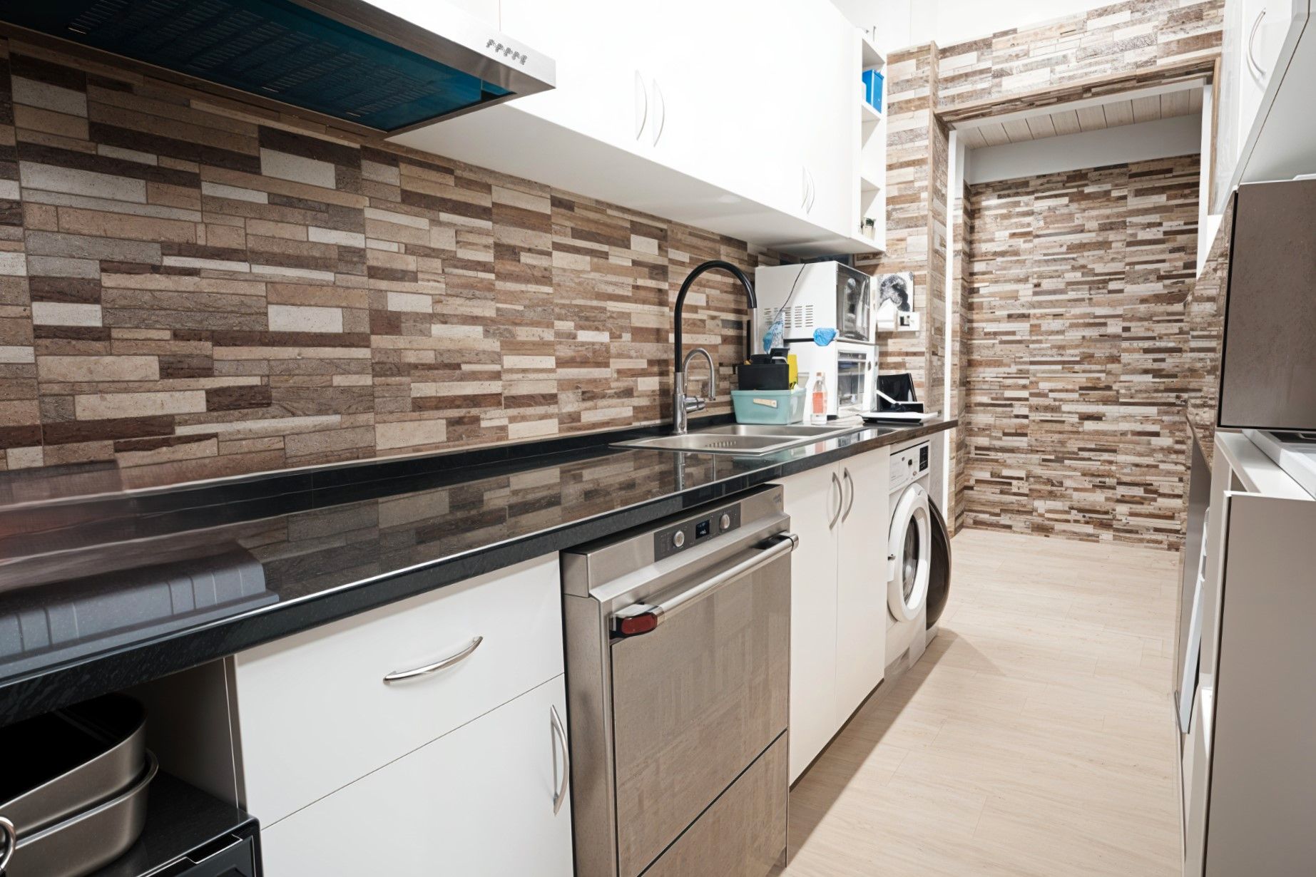Kitchen of Premises for sale in  Barcelona Capital  with Air Conditioner, Parquet flooring and Furnished