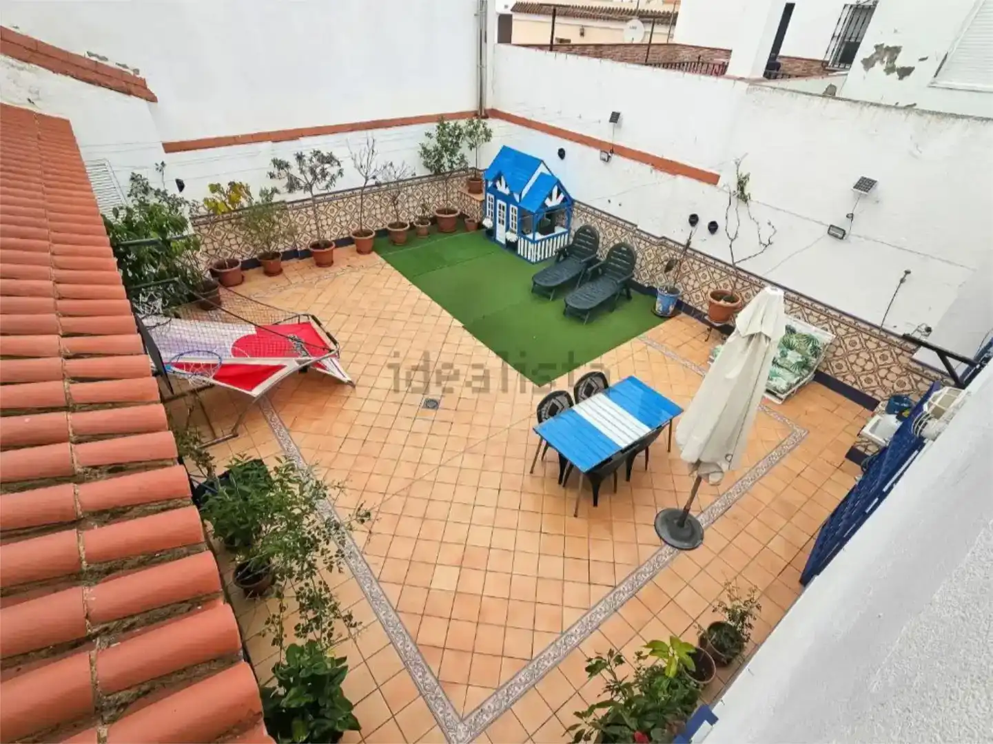 Terraza de Piso en venta en La Algaba con Aire acondicionado, Trastero y Amueblado