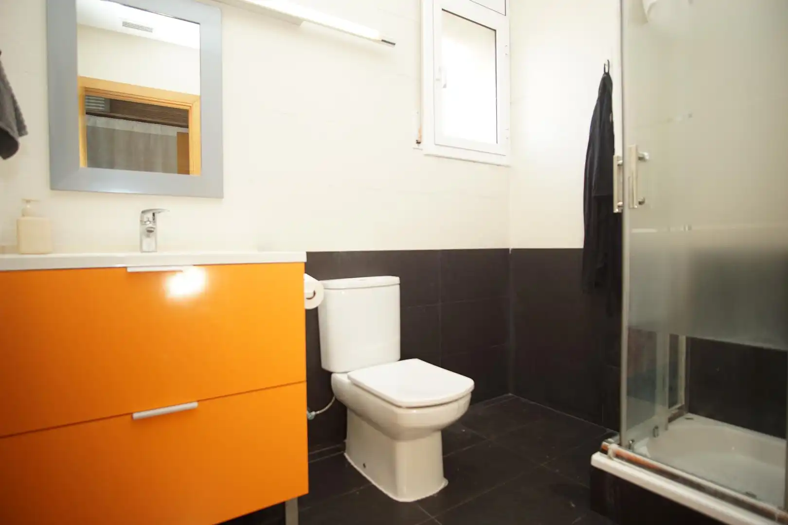 Baño de Casa o chalet en venta en Barcelona con Aire acondicionado, Parquet y Terraza
