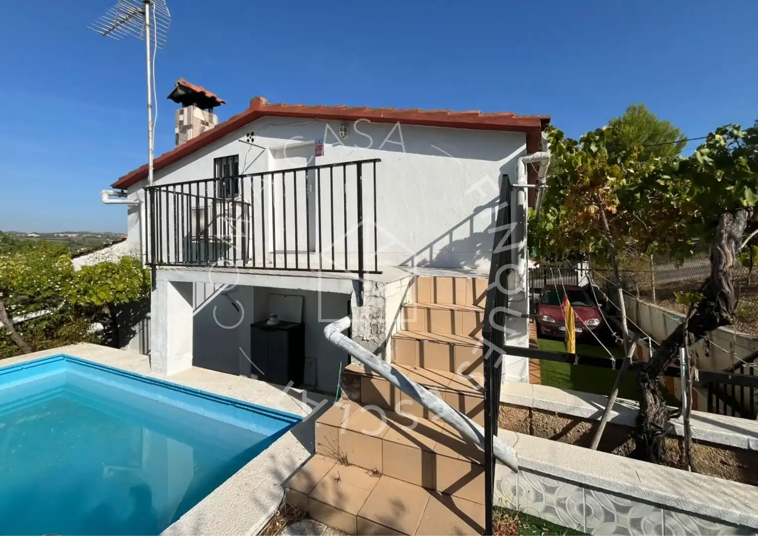 Piscina de Casa o xalet en venda en Gelida amb Aire condicionat, Calefacció i Jardí privat