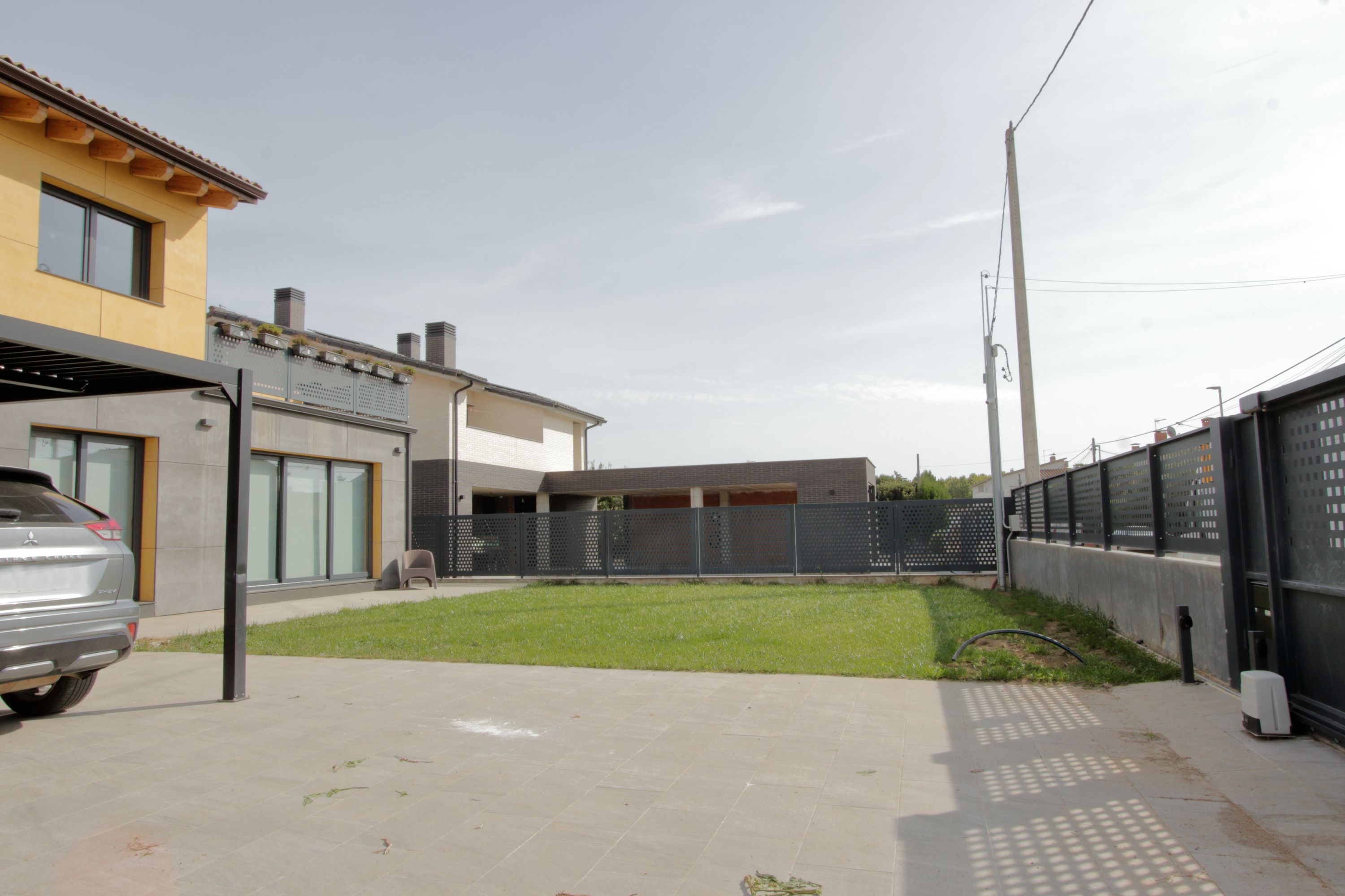 Vista exterior de Casa o xalet en venda en Fontcoberta amb Calefacció, Terrassa i Traster