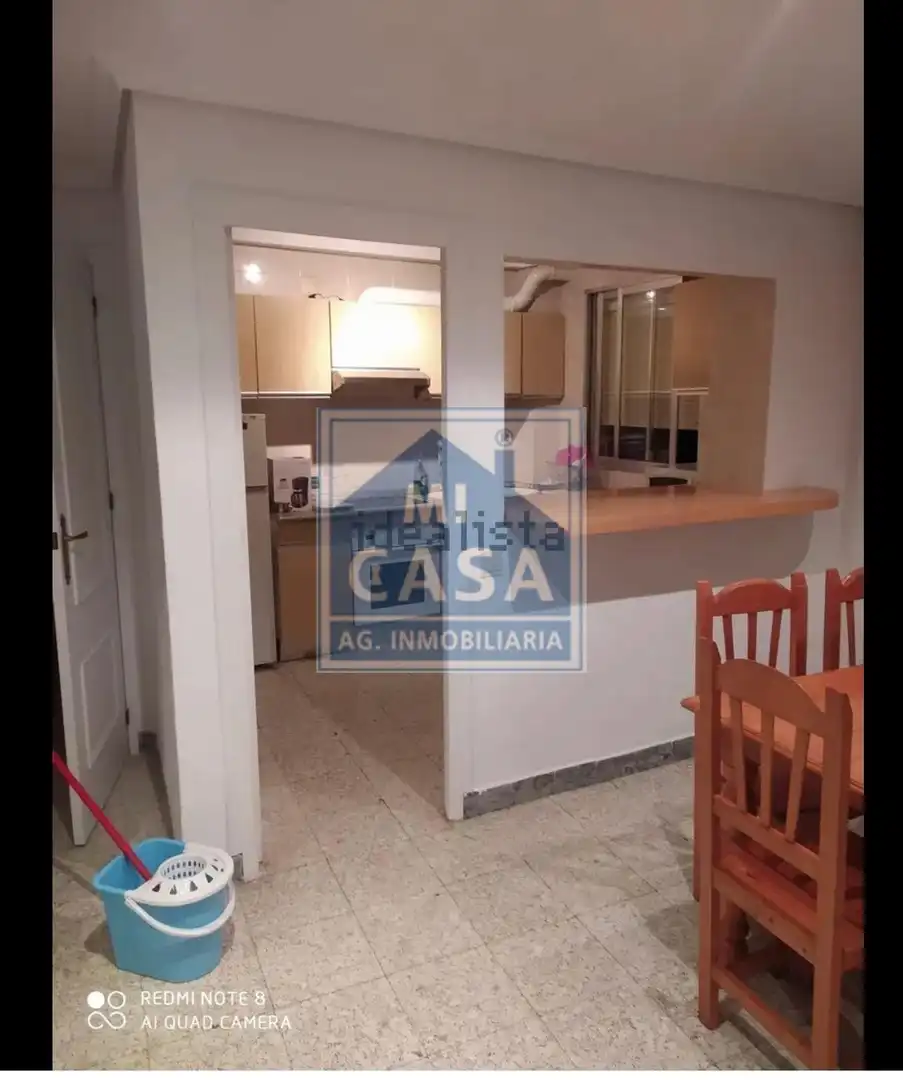 Cuina de Pis de lloguer en Mérida amb Calefacció, Terrassa i Moblat
