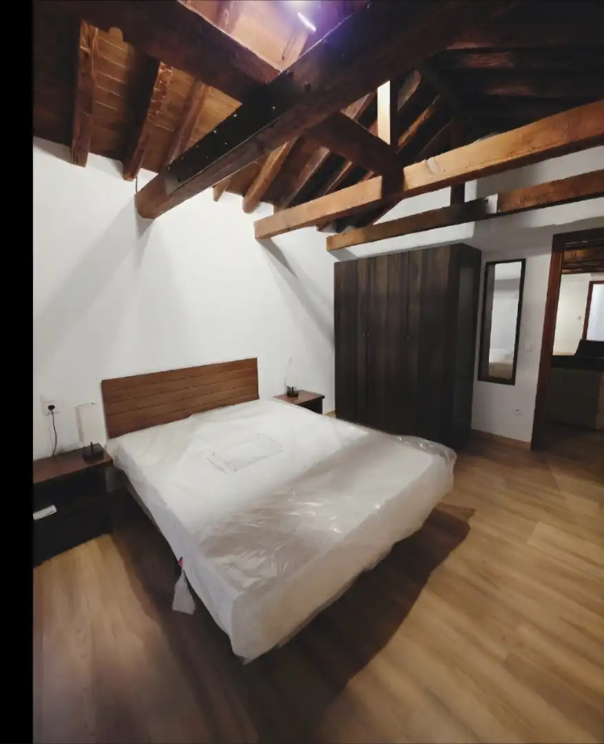 Schlafzimmer von Wohnung zur Miete in Toledo mit Klimaanlage, Heizung und Möbliert