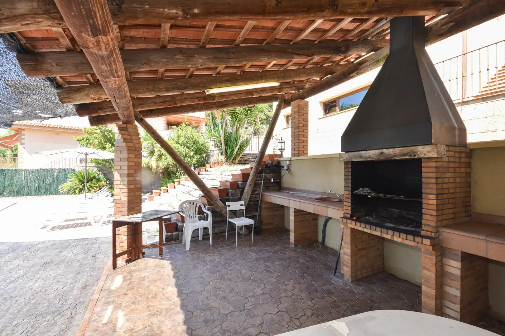 Terrassa de Casa o xalet en venda en Cubelles amb Aire condicionat, Calefacció i Jardí privat