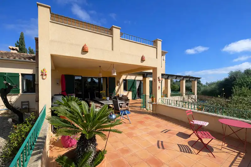 Terrassa de Casa o xalet en venda en Porreres amb Calefacció, Jardí privat i Terrassa