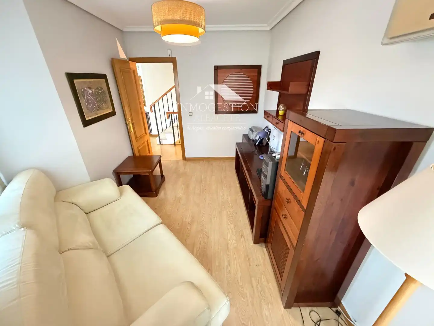 Living room of Detached homes for sale in Albacete  with Air Conditioner, Heating and Parquet flooring