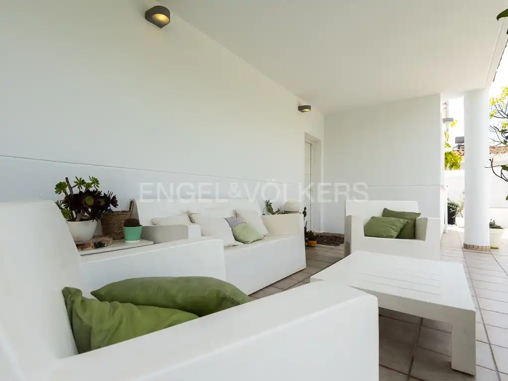 Sala d'estar de Casa o xalet de lloguer en Bétera amb Aire condicionat, Calefacció i Jardí privat