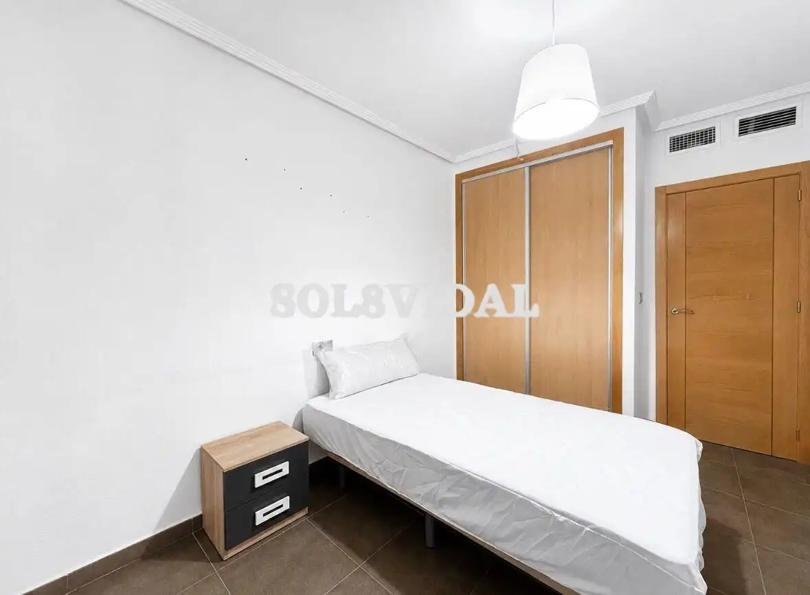Bedroom of Flat for rent in Orihuela  with Air Conditioner and Furnished
