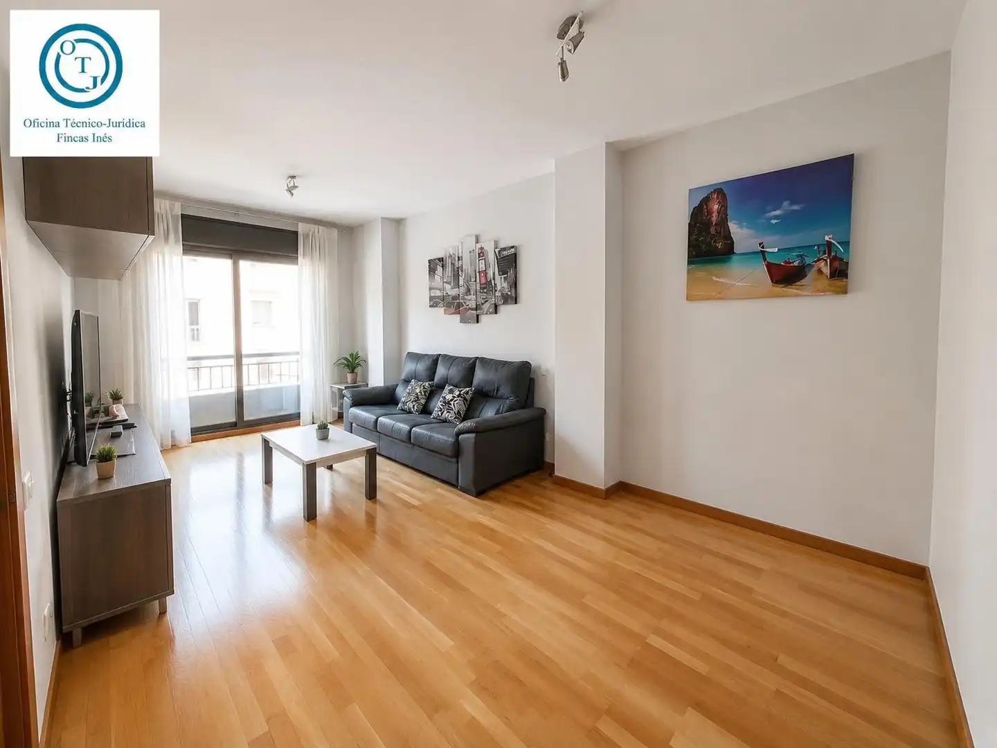 Sala de estar de Piso en venta en Mollet del Vallès con Aire acondicionado, Calefacción y Parquet
