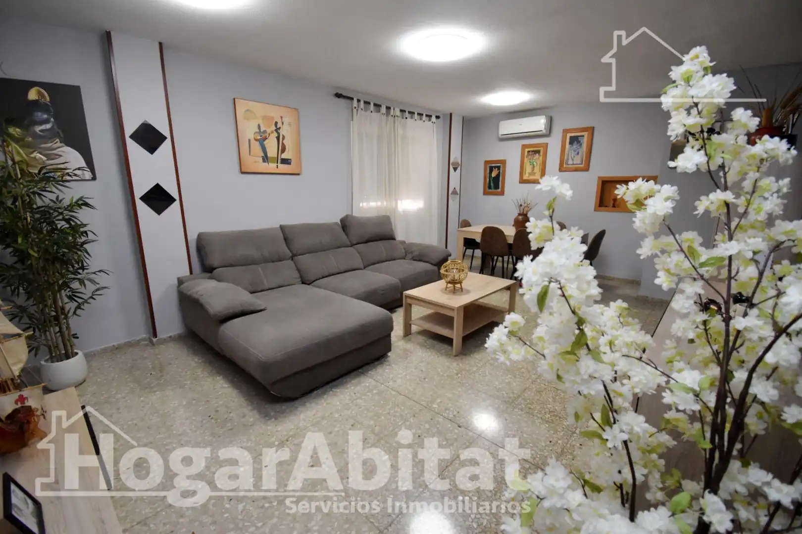 Sala d'estar de Pis en venda en Burriana / Borriana amb Calefacció i Traster