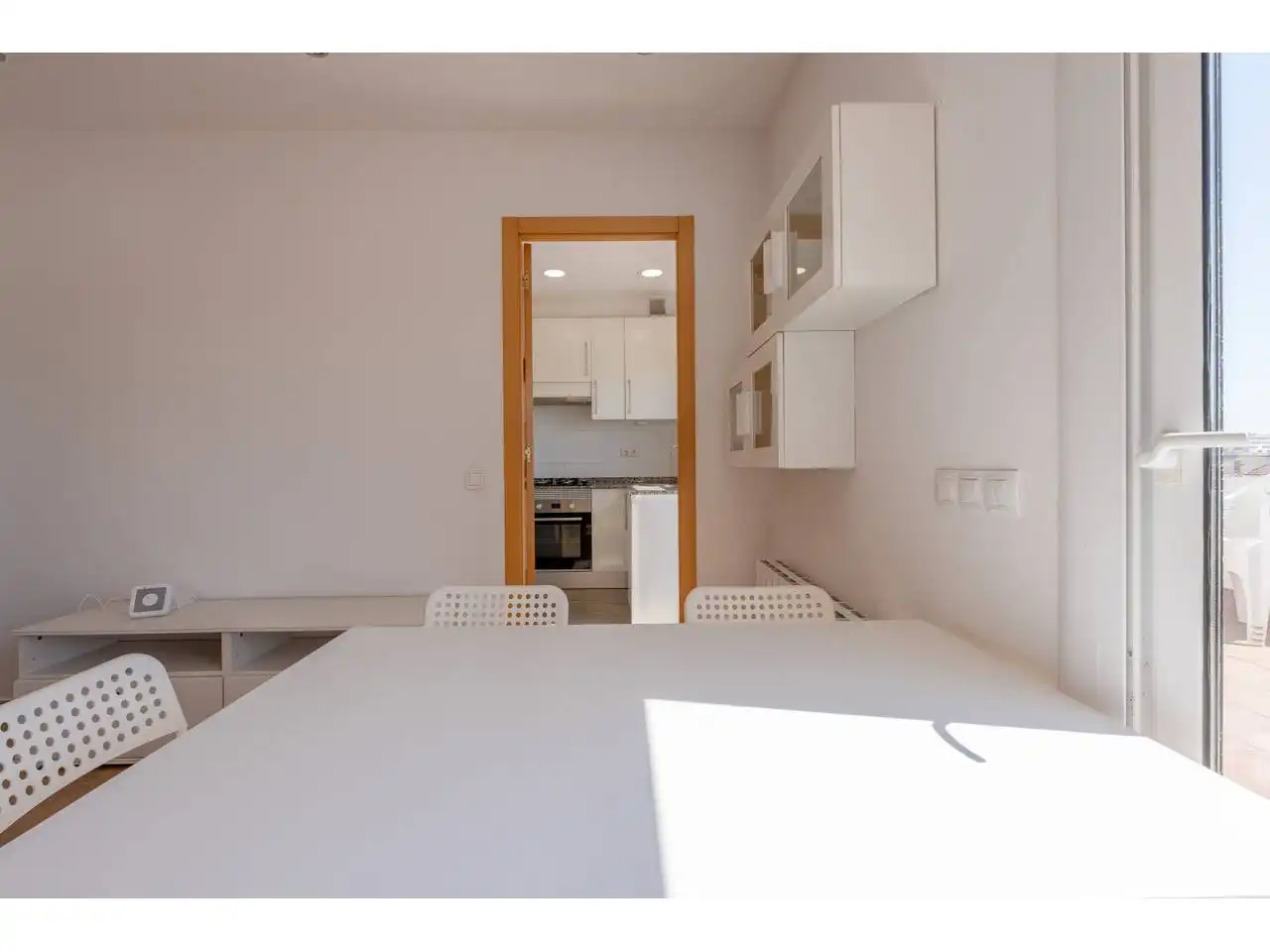 Küche von Wohnung zum Verkauf in Manresa mit Klimaanlage, Heizung und Terrasse