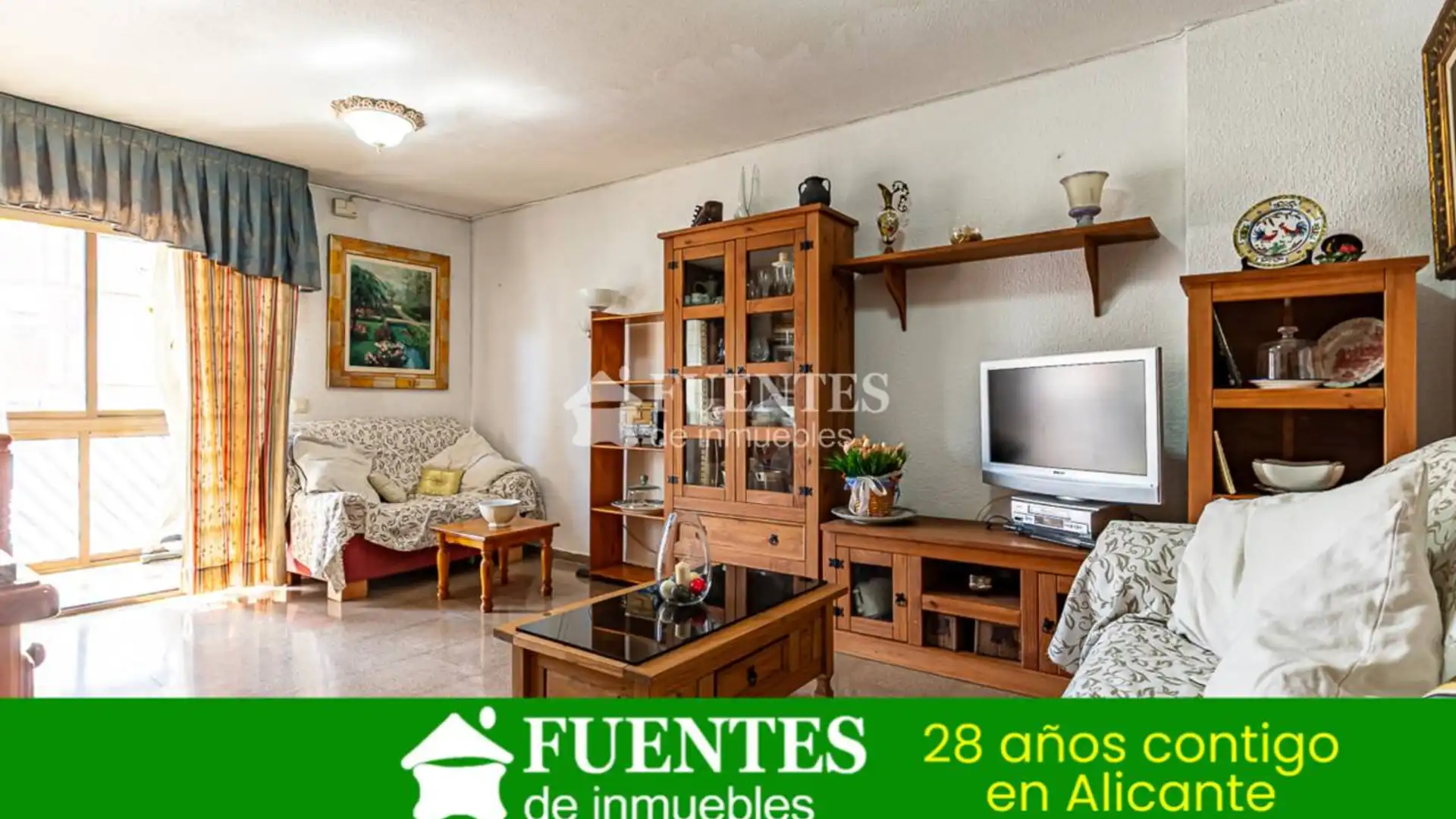 Außenansicht von Wohnung zum Verkauf in Alicante / Alacant mit Klimaanlage, Terrasse und Möbliert