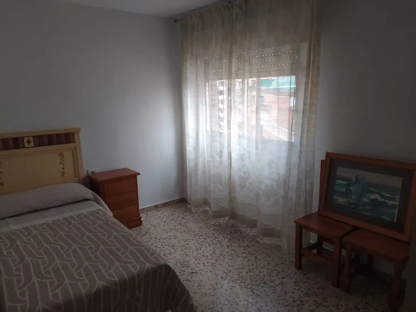 Bedroom of Flat for rent in Granada  with Heating, Furnished and Washing machine