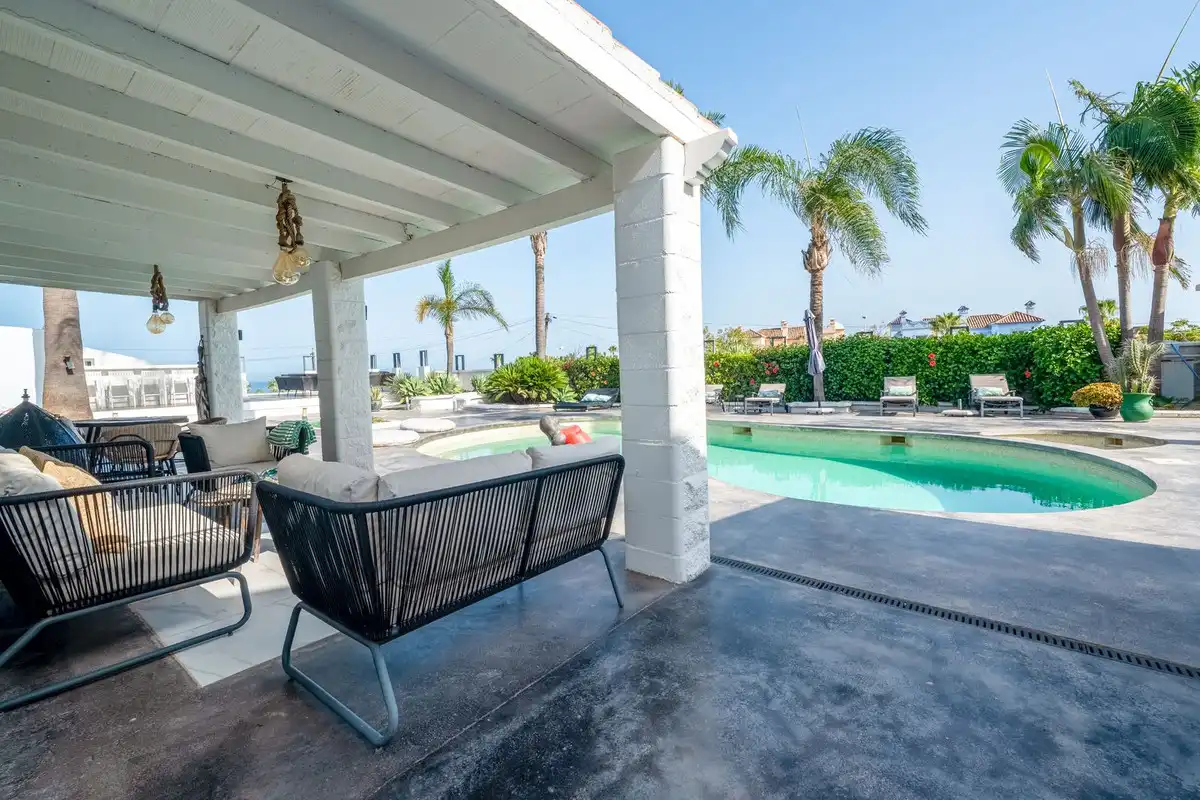 Terrassa de Casa o xalet en venda en Casares amb Aire condicionat, Jardí privat i Terrassa