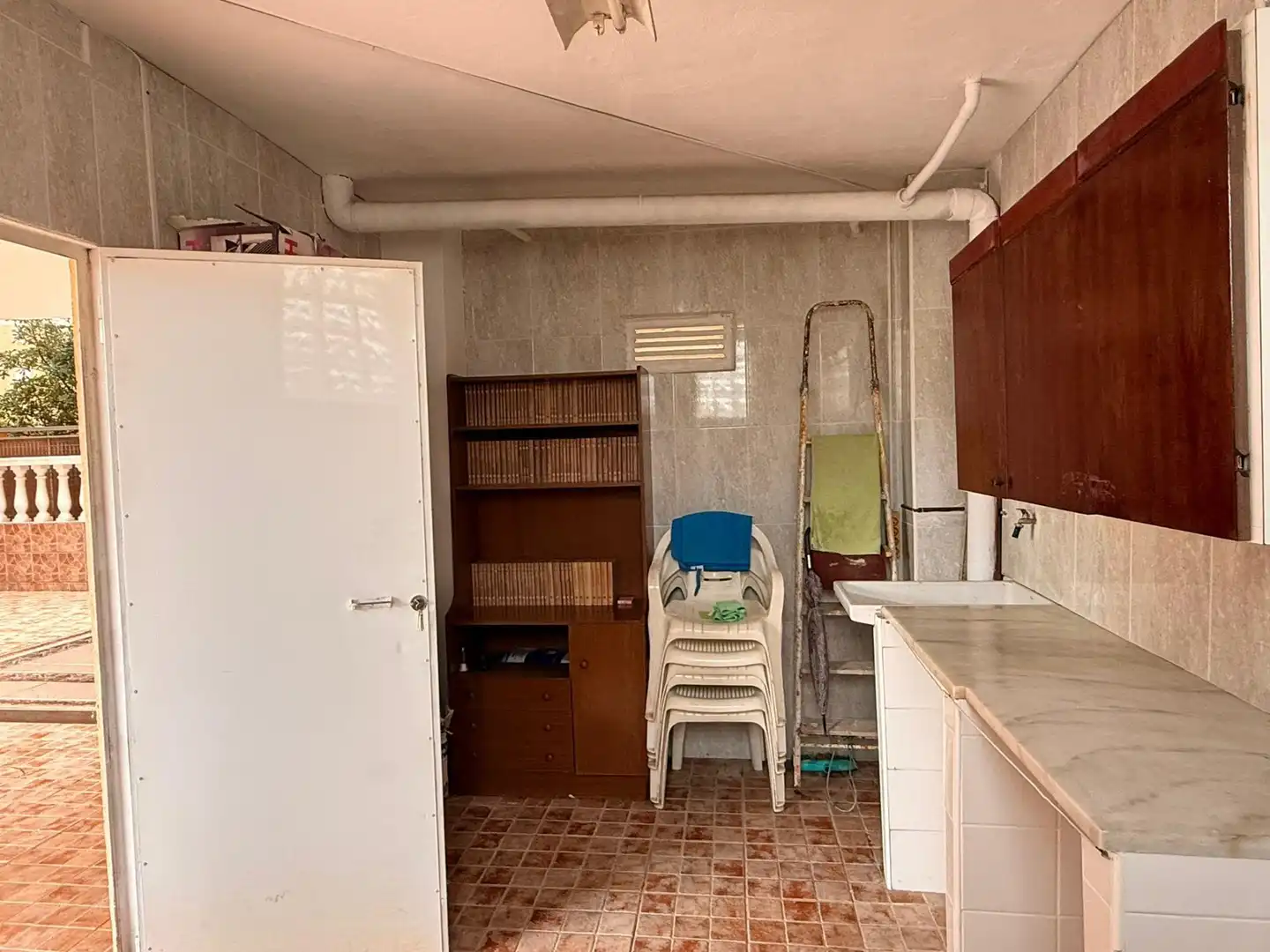 Cocina de Casa adosada en venta en Moncofa con Terraza, Trastero y Balcón