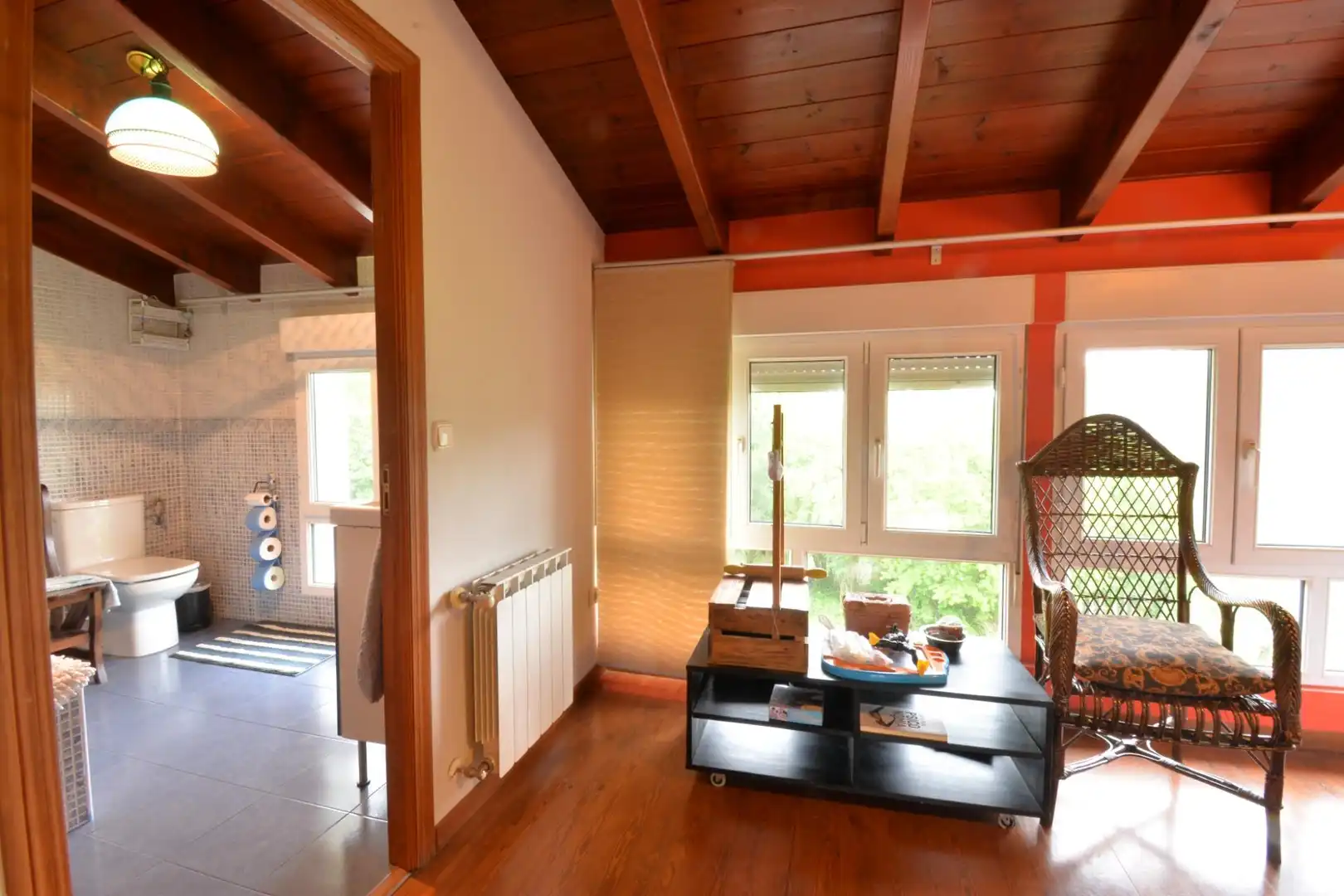 Sala de estar de Casa o chalet en venta en Langreo con Calefacción, Jardín privado y Terraza