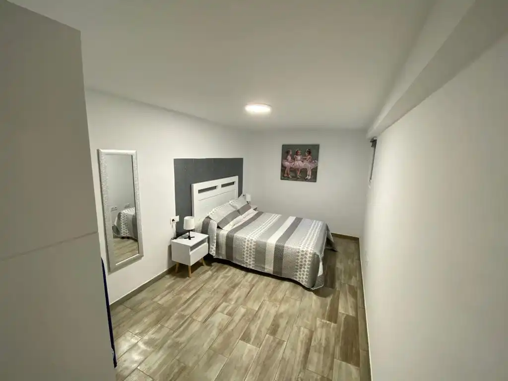 Bedroom of Apartments for rent in El Puerto de Santa María  with Air Conditioner, Furnished and Pets allowed