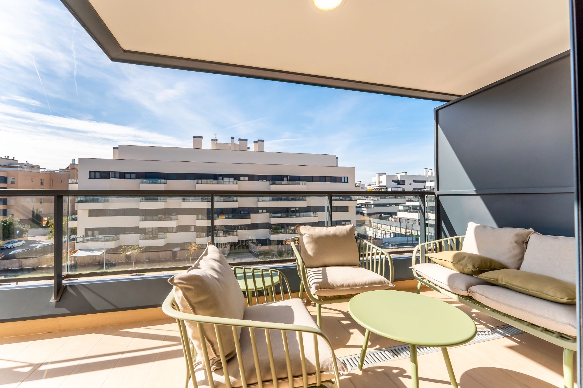 Terrace of Flat to rent in Alcalá de Henares  with Air Conditioner, Heating and Terrace