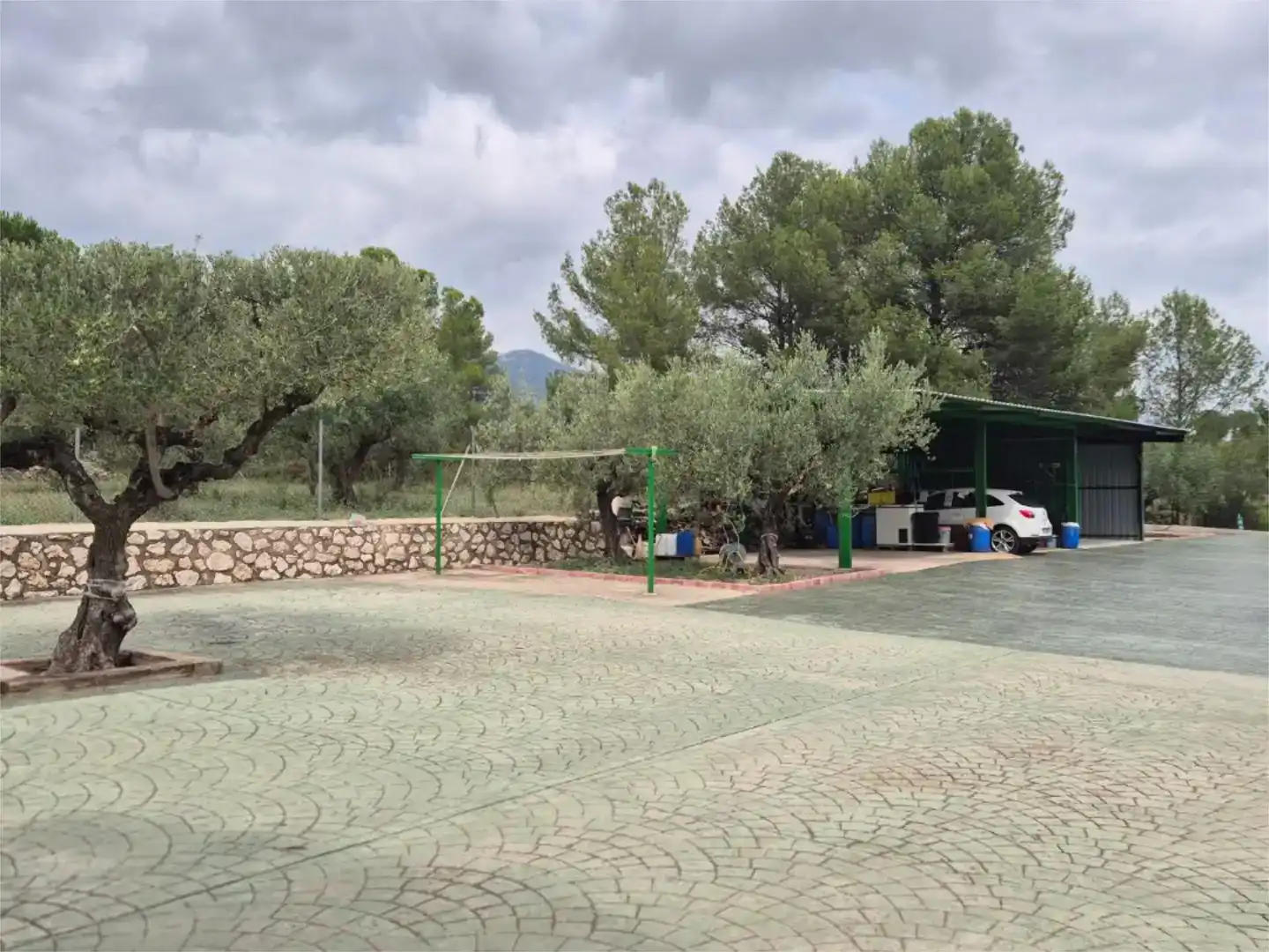 Aparcament de Casa o xalet en venda en Cocentaina amb Aire condicionat, Jardí privat i Traster