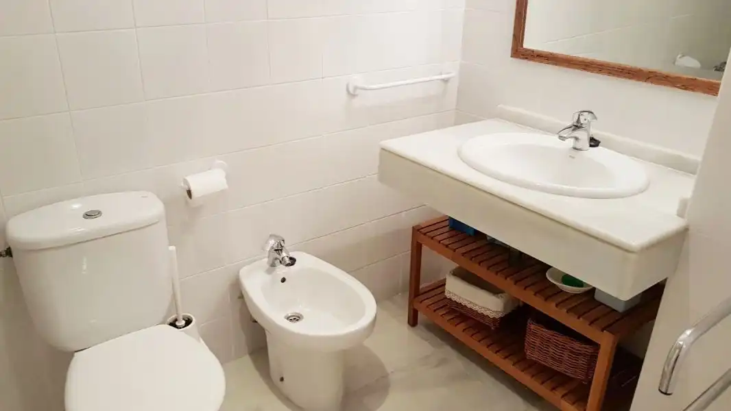 Bathroom of Apartments for rent in El Puerto de Santa María  with Private garden, Terrace and Furnished