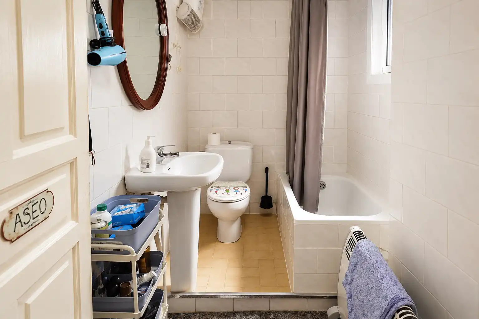 Badezimmer von Dachboden zum Verkauf in L'Hospitalet de Llobregat mit Klimaanlage und Terrasse