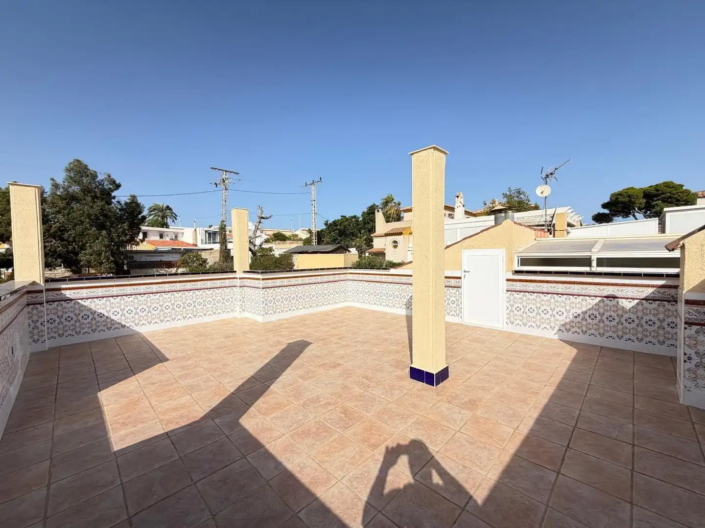 Terraza de Finca rústica en venta en Torrevieja con Calefacción, Jardín privado y Piscina