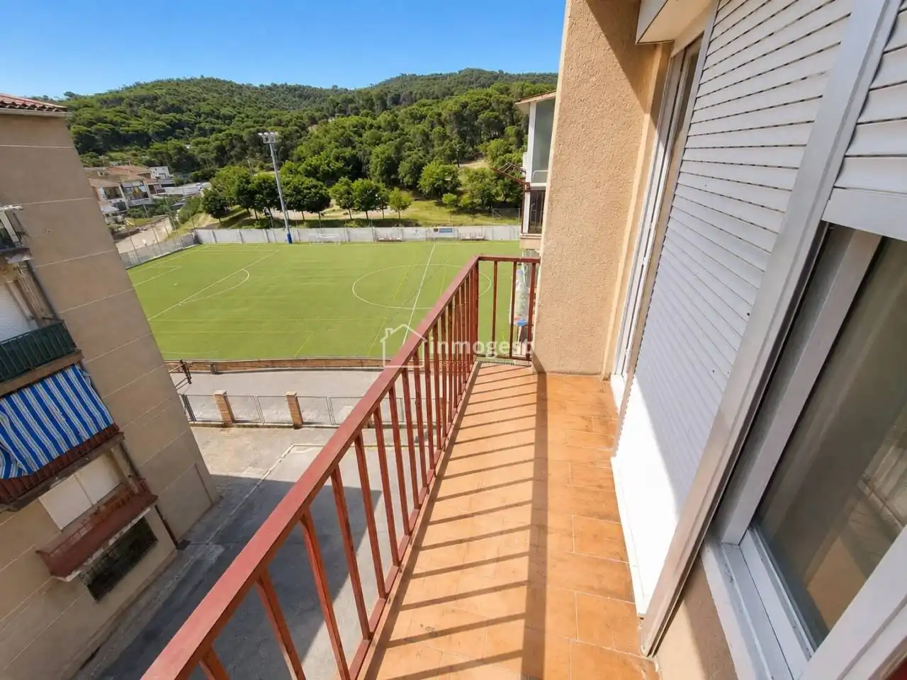 Terraza de Piso en venta en Girona con Calefacción, Amueblado y Balcón
