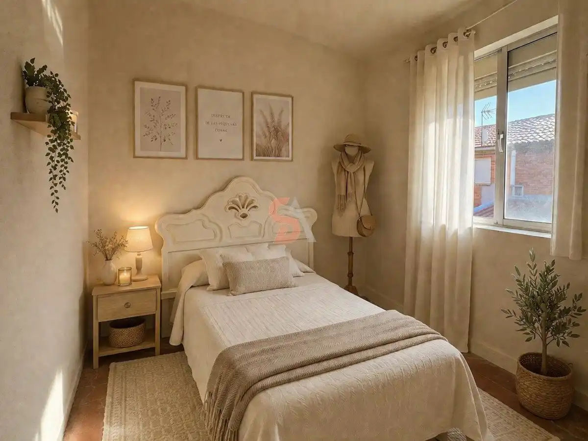 Bedroom of Houses for sale in Valladolid  with Heating and Terrace