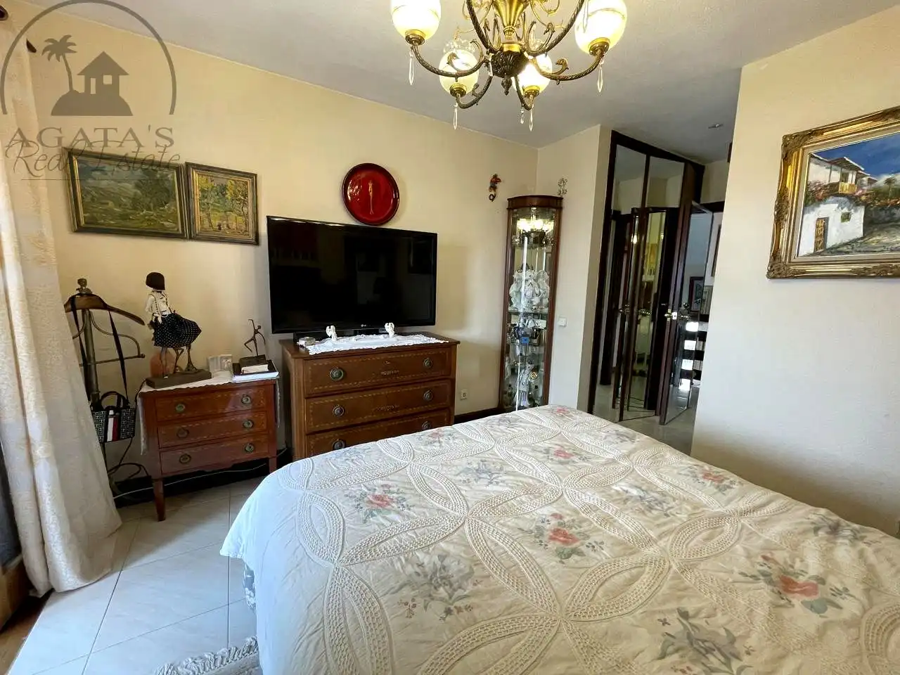 Dormitori de Casa o xalet en venda en Adeje amb Terrassa, Moblat i Piscina comunitària